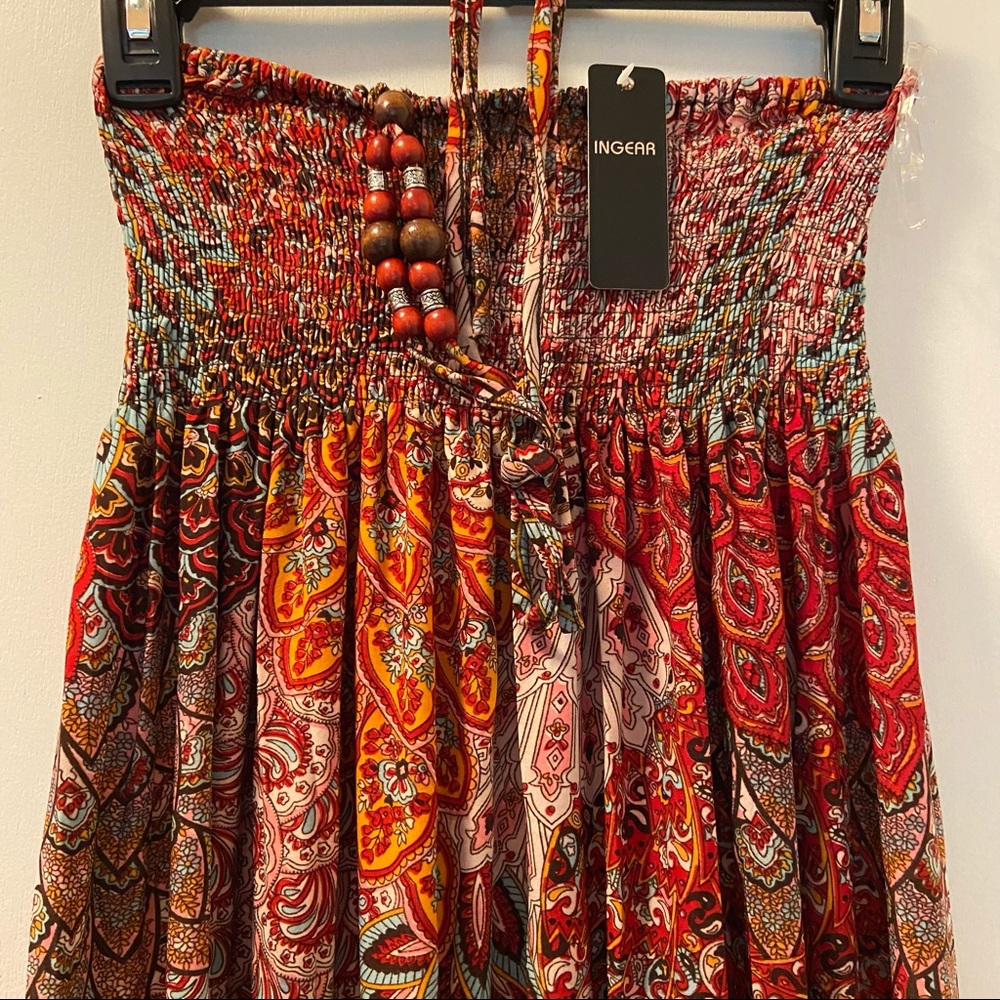 NWT INGEAR— Strapless Maxi Dress Size Small/Medium - Picture 2 of 7